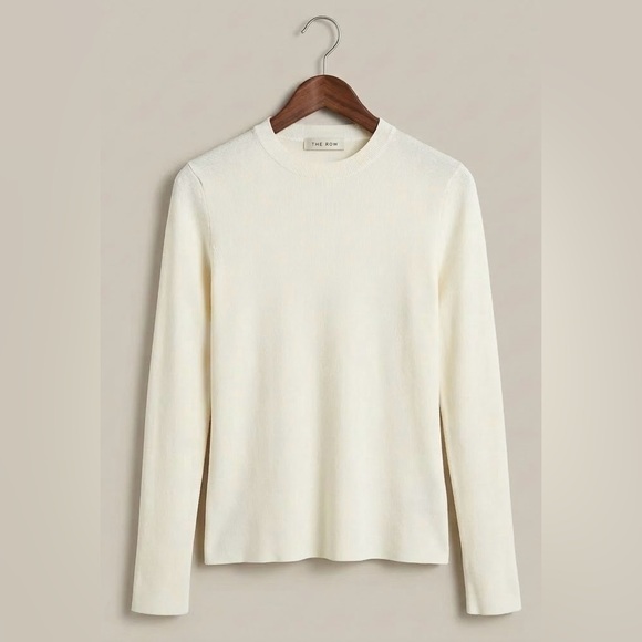 The Row Sweaters - The Row Shappe Silk Silk Sweater